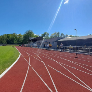 Otevření atletického stadionu